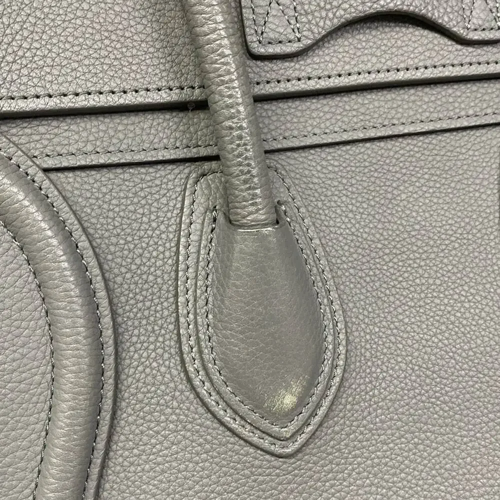 Celine Luggage Micro Shopper Handbag